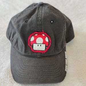 Great Condition: Nintendo Mushroom "Know Your Roots" Kids Adjustable Cap